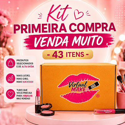 Kit Primeira Compra Venda Muito - 43 Itens