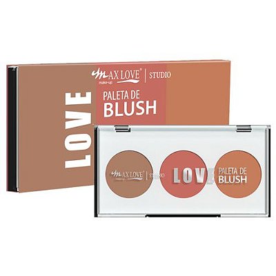 Paleta de Blush Max Love BX03