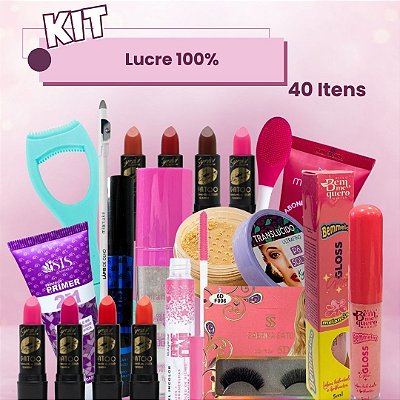 Kit Lucre 100% - 40 Itens