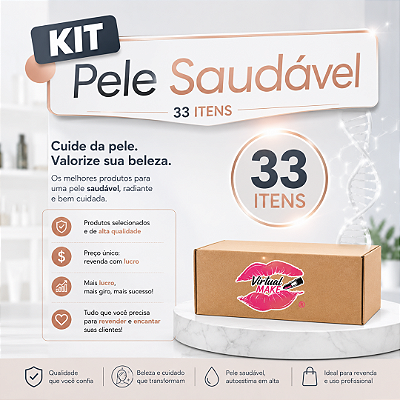 Kit Pele Saudável - 33 itens