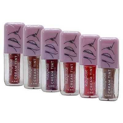 Cream Tint Grupo 02 Ruby Rose HB-8233/G2 - Kit c/ 06 unid