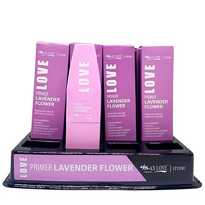 Primer Facial Lavender Flower Max Love - Box c/ 36 unid