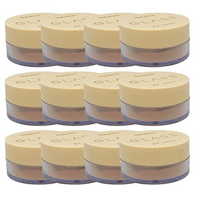Pó Facial Solto GPM03 Glass Ruby Rose HB-862-3 - Box c/ 12 unid