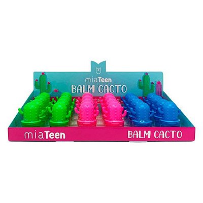Balm Hidratante Cacto Mia Teen Mia Make 415 - Box c/ 24 unid