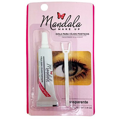 Cola para Cílios Postiços Transparente Mandala JS-001