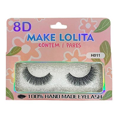 Cílios Postiços 8D H011 Make Lolita ML1213