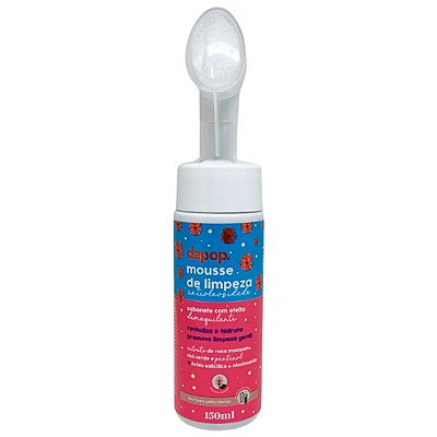 Mousse de Limpeza Facial 4 em 1 Rosa Mosqueta Dapop DP2290