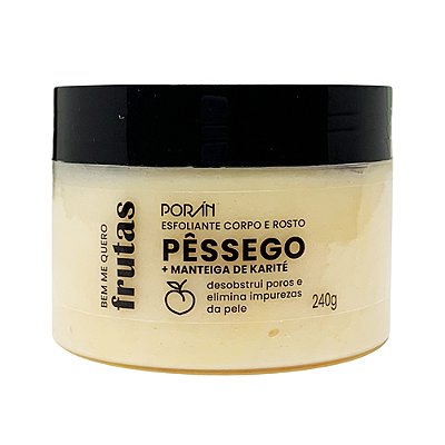 Poran - Esfoliante Corpo e Rosto Pêssego Porán PR230