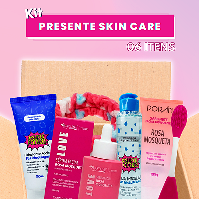 Kit Presente Skin Care - 06 itens