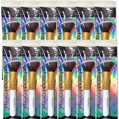 Pincel de Maquiagem Phállebeauty PH0642 - Pcte c/ 12 unid