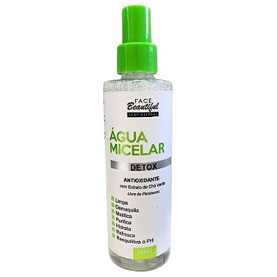 Água Micelar Detox Antioxidante Face Beautiful