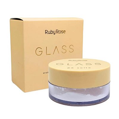Pó Facial Solto GP01 Glass Ruby Rose HB-864