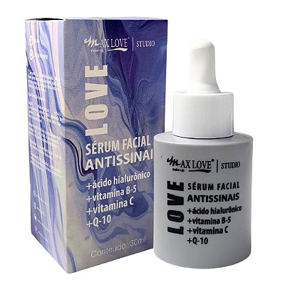 Sérum Facial Antissinais Max Love