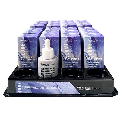 Sérum Facial Antissinais Max Love - Box c/ 24 unid