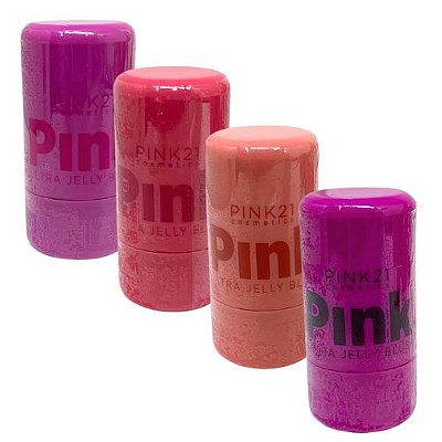Blush Ultra Jelly Pink 21 CS5269 - Kit c/ 04 unid