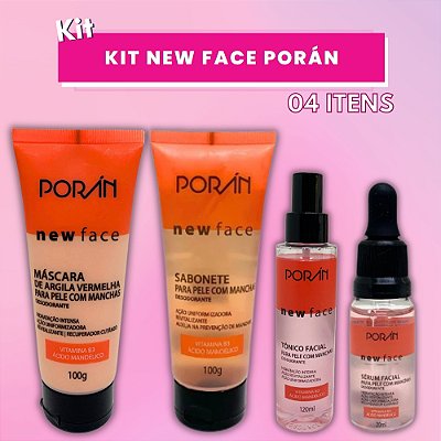 Kit New Face Poran - 04 itens
