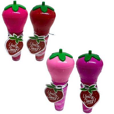 Gloss Labial Brilho Youre Sweet Febella LG40522 - Kit c/ 04 unid