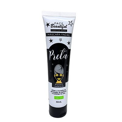 Máscara Facial Peel Off Preta Face Beautiful FB126