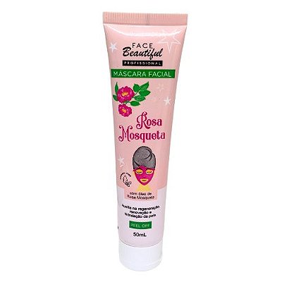 Máscara Facial Peel Off Rosa Mosqueta Face Beautiful FB278