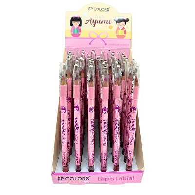 Lápis Labial Ayumi SP Colors SP376 - Box c/ 48 unid