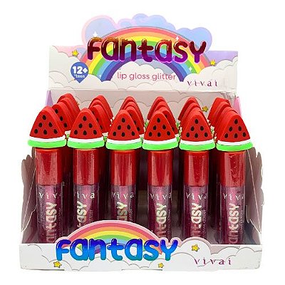 Lip Gloss Glitter Fantasy Vivai 3249.1.1 - Box c/ 24 unid