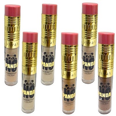 Corretivo Liquido No Panda Vivai 2001.4.1 - Kit c/ 06 unid