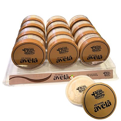 Pó Facial Avelã Bella Bem Me Quero - Box c/ 12 unid