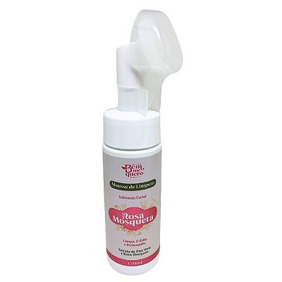 Mousse de Limpeza Facial Rosa Mosqueta Bella Bem Me Quero