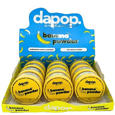 Pó Solto Banana Power Dapop DP2192 - Box c/ 12 unid