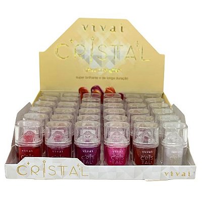 Gloss Glitter Cristal Vivai 3214.1.1 - Box c/ 36 unid