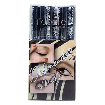 Caneta Delineador Matte Febella CD3025 - Box c/ 36 unid