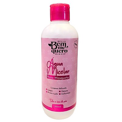 Água Micelar Rosa Mosqueta Bella Bem Me Quero
