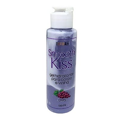 Gel Hidratante para Corpo e Virilha Smooth Kiss Uva Safira