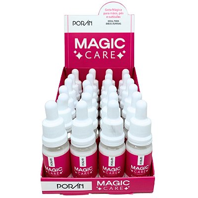 Poran - Gota Mágica Magic Care para Mãos, Pés e Cutículas Porán PR341 - Box c/ 24 unid