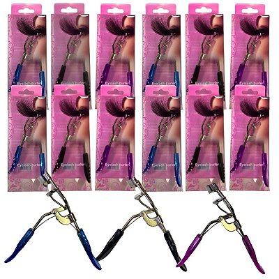 Curvador de Cílios Curvex Luxo - Pcte c/ 12 unid