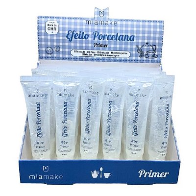 Primer Efeito Porcelana Mia Make 433 - Box c/ 24 unid
