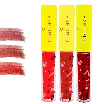 Lip Tint Mia Make 170 - Kit c/ 03 unid