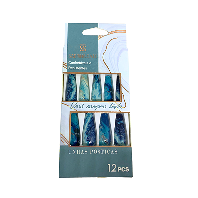 Unhas Postiças Autocolantes Sabrina Sato SP1224