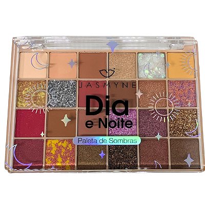 Paleta de Sombras Dia e Noite Jasmyne JS06123