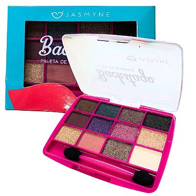 Paleta de Sombras Backstage Cor A e B Jasmyne JS0705