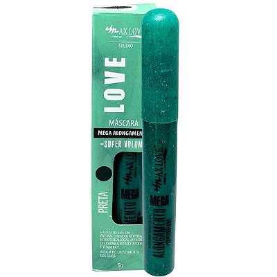 Máscara para Cílios Love Mega Alongamento + Super Volume N° 63 Max Love