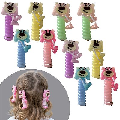 Molas para cabelo infantil - Pcte c/ 12 unid
