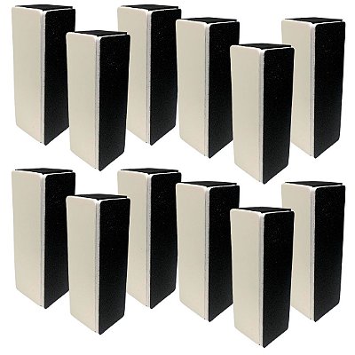 Lixa para Unhas Bloquinho MM4118 - Pcte c/ 12 unid