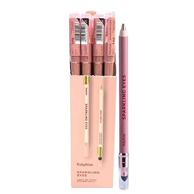 Lápis de Olho Sparkling Eyes Copper Liner Ruby Rose HB-E2401-3 - Box c/ 12 unid