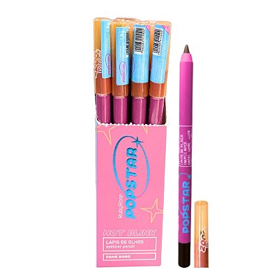 Lápis de Olho Hot Blink Fame Road Popstar Ruby Rose HB-E2402-3 - Box c/ 12 unid