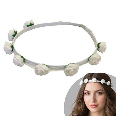 Faixa Flor para Cabelo