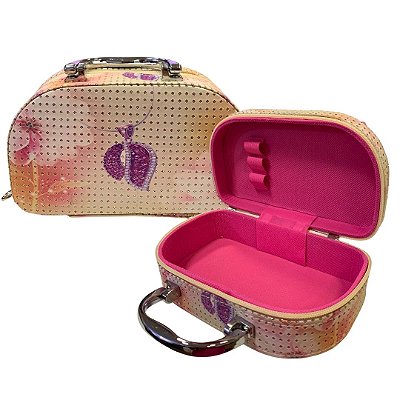 Maletas Necessaire Pequena para Maquiagem, Joias e Acessórios Ruby's