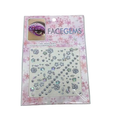 Adesivo Joia Strass Facegems MEY24935-TZ / NY-013