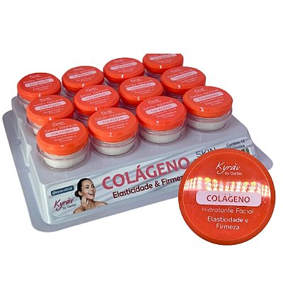 Hidratante Facial Skin Repair Colágeno Pocket 10g Kyráv 772 - Box c/ 12 unid