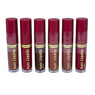 Batom Líquido Matte 4,5g Kyráv 731 - Kit c/ 06 unid